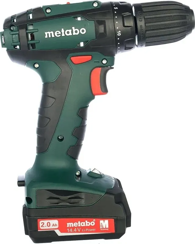 Дрель-шуруповерт Metabo BS 14.4 аккум. патрон:быстрозажимной кейс в комплекте 602206540 - фото 2