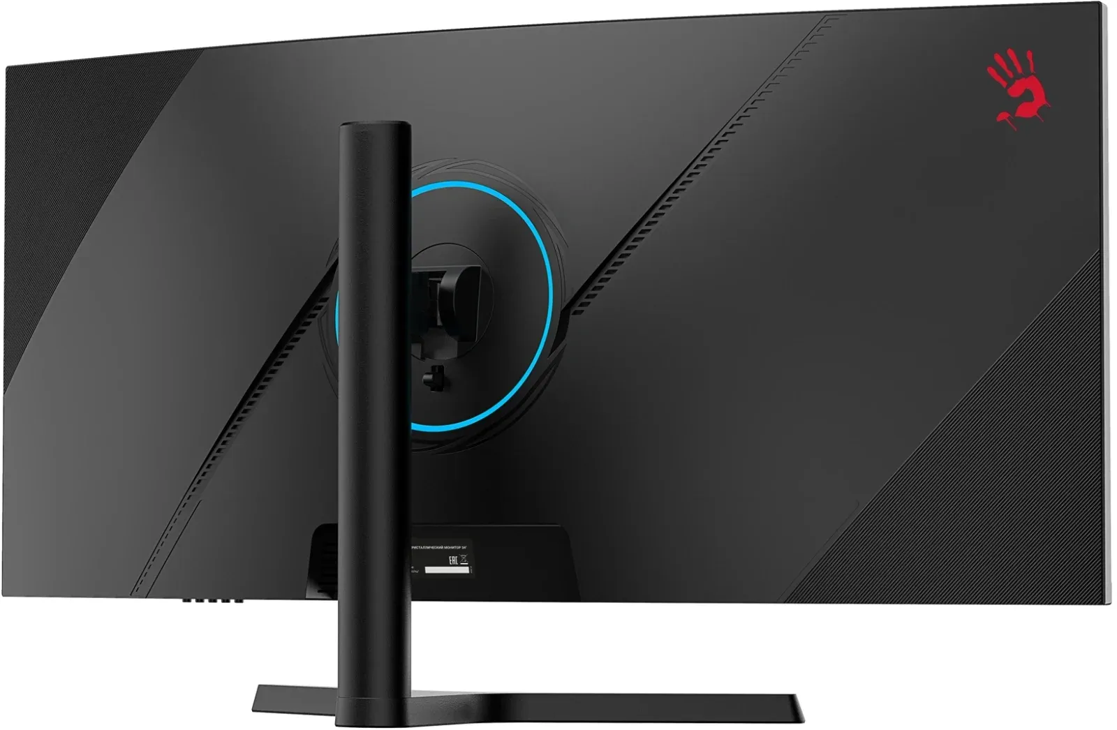 Монитор Bloody 34 MN340W черный VA LED 1ms 21:9 HDMI M/M матовая HAS Piv 300cd 178гр/178гр 3440x1440 180Hz FreeSync DP UW USB 5.7кг - фото 5
