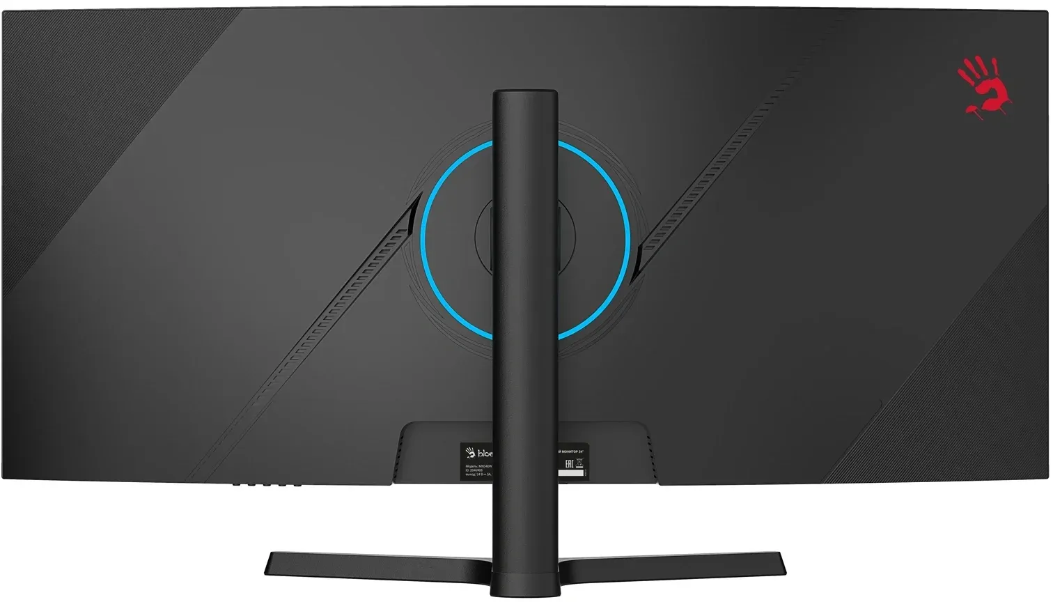 Монитор Bloody 34 MN340W черный VA LED 1ms 21:9 HDMI M/M матовая HAS Piv 300cd 178гр/178гр 3440x1440 180Hz FreeSync DP UW USB 5.7кг - фото 6