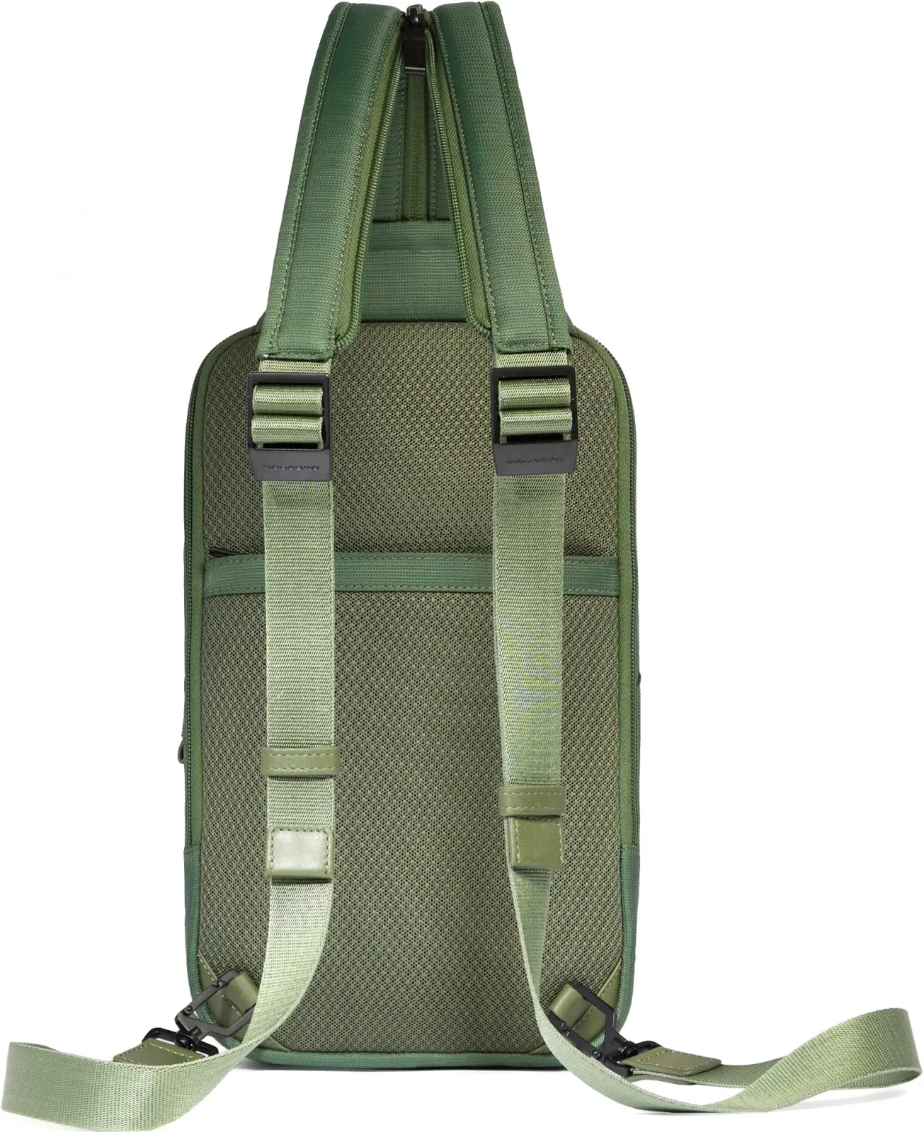 Рюкзак слинг мужской Piquadro Orion CA6625S136/VE хаки ткань/натур.кожа - фото 3