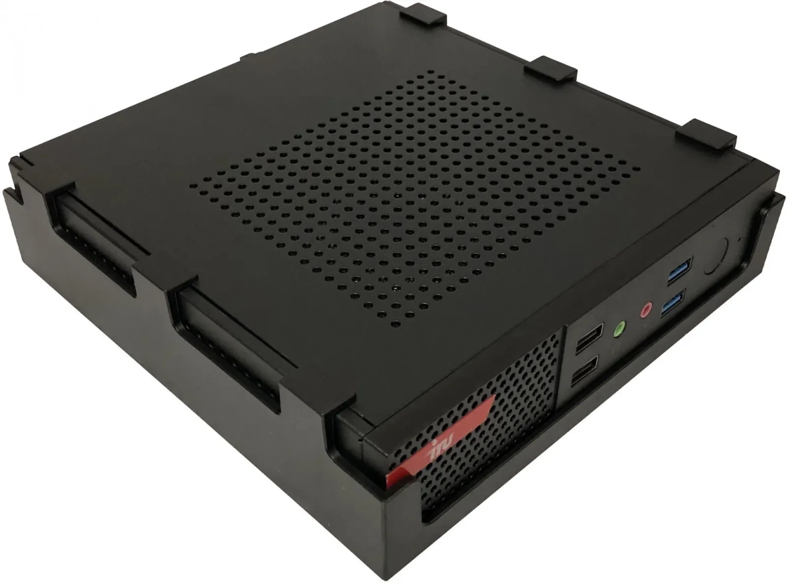 Неттоп IRU Office 310H4ATF slim Ryzen 5 PRO 5650GE 3.4 16Gb SSD1Tb Vega 7 без ОС GbitEth WiFi BT 90W черный RUS 2047346 - фото 2