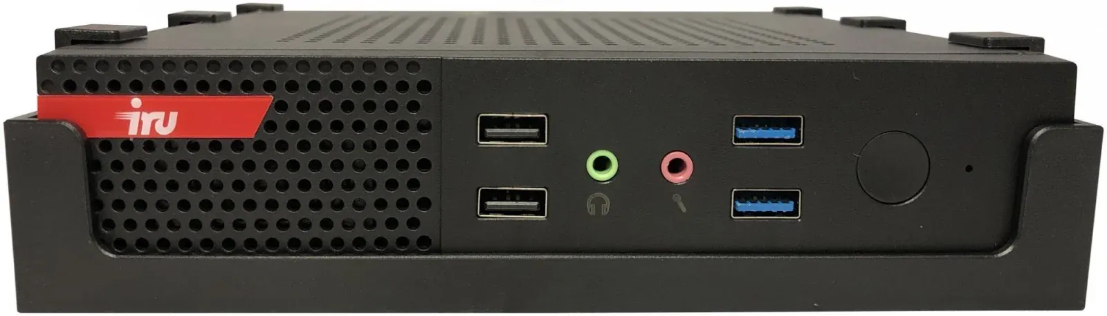 Неттоп IRU Office 310H4ATF slim Ryzen 5 PRO 5650GE 3.4 16Gb SSD1Tb Vega 7 без ОС GbitEth WiFi BT 90W черный RUS 2047346 - фото 3