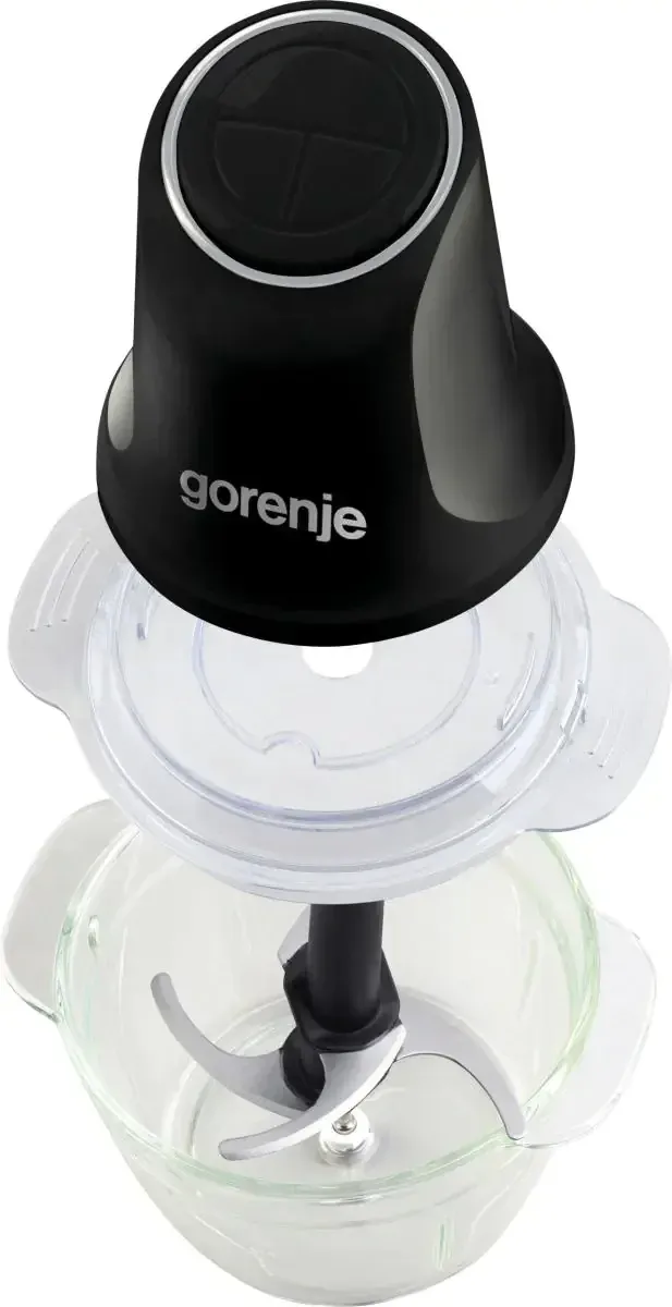Измельчитель электрический Gorenje S501GBK 1л. 500Вт черный - фото 3