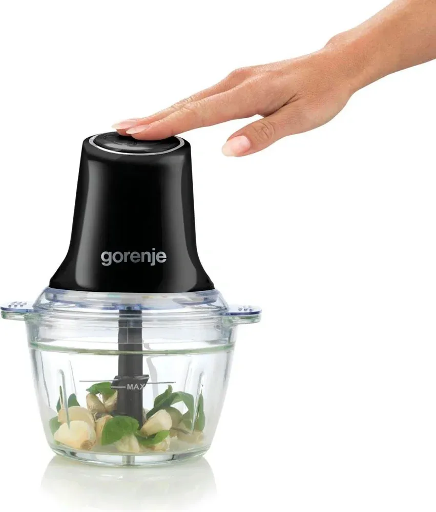 Измельчитель электрический Gorenje S501GBK 1л. 500Вт черный - фото 7