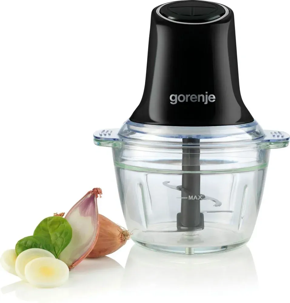 Измельчитель электрический Gorenje S501GBK 1л. 500Вт черный - фото 8