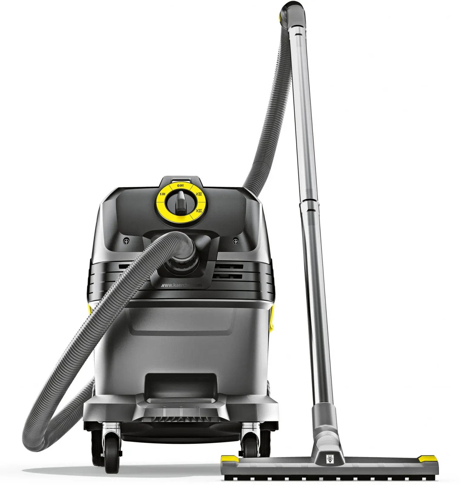 Строительный пылесос Karcher NT 30/1 Tact L 1380Вт уборка: сухая/сбор воды серый - фото 2
