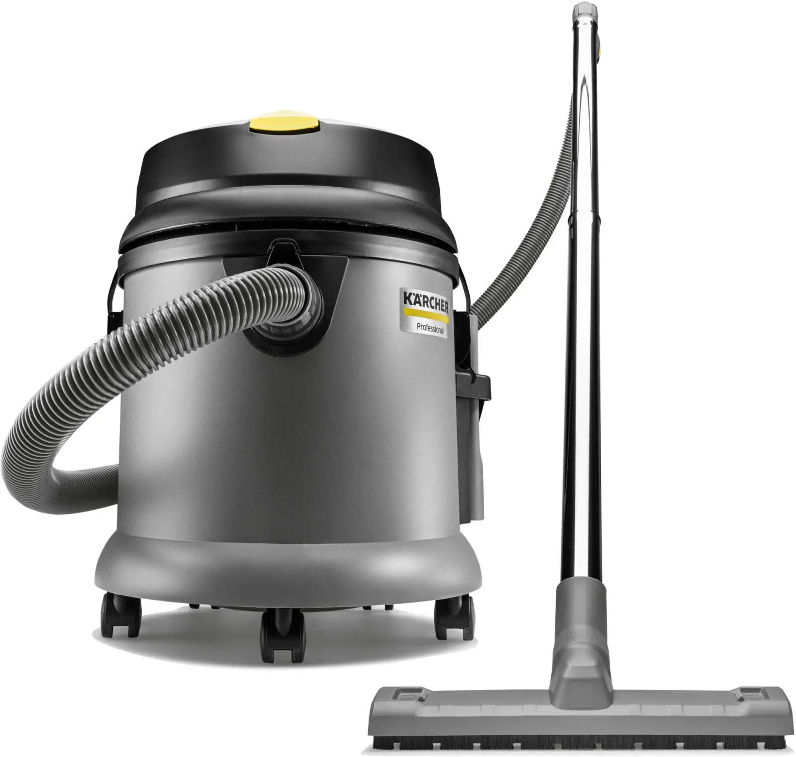 Строительный пылесос Karcher NT 27/1 1380Вт уборка: сухая/сбор воды серый - фото 2