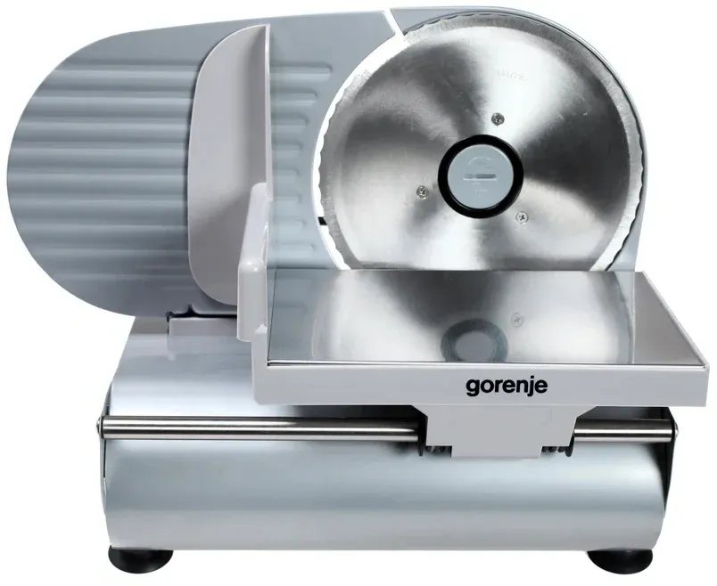 Ломтерезка Gorenje R506E 160Вт нарезка до 15мм серебристый - фото 3