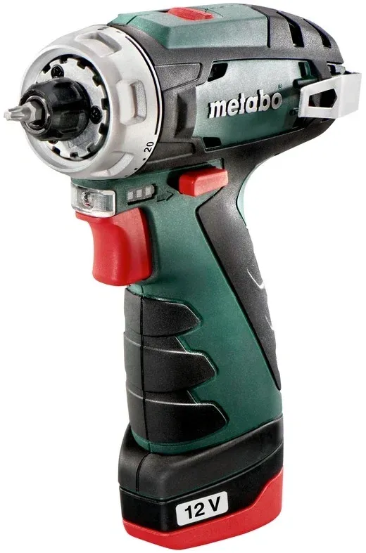 Дрель-шуруповерт Metabo Powermaxx BS Basic Set аккум. патрон:быстрозажимной кейс в комплекте 600080710 - фото 5