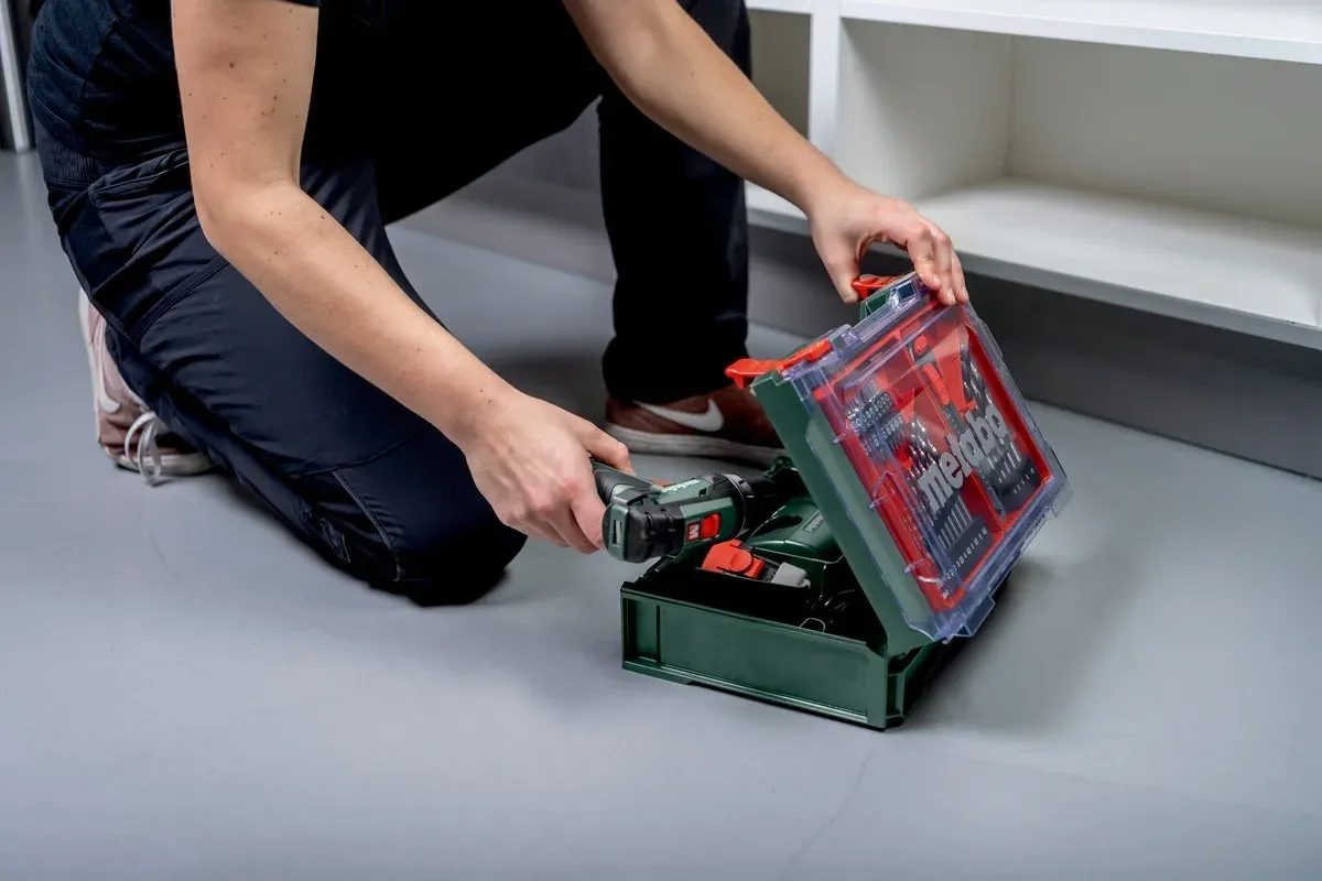 Дрель-шуруповерт Metabo Powermaxx BS Basic Set аккум. патрон:быстрозажимной кейс в комплекте 600080710 - фото 7