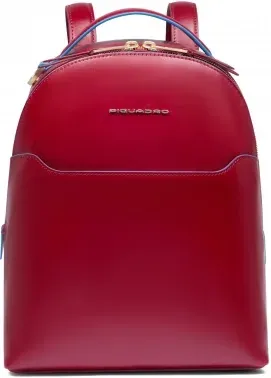 Рюкзак женский Piquadro Blue Square CA6677B2/R красный натур.кожа, 5 л - фото 7