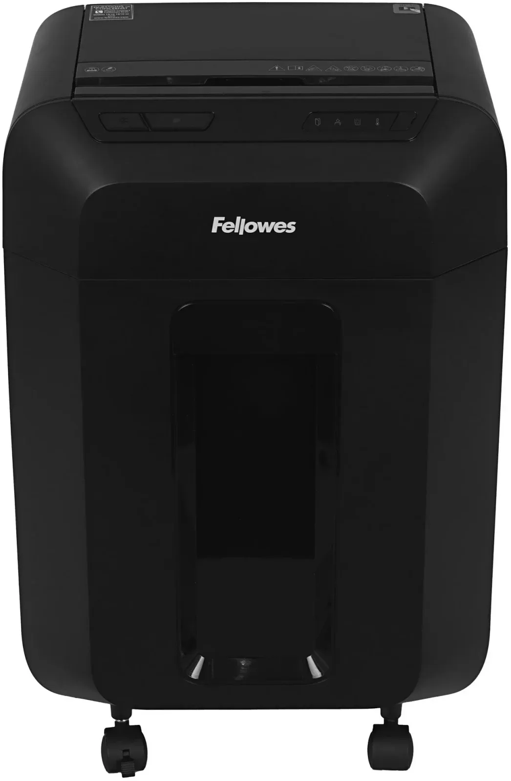 Шредер Fellowes AutoMax 80М черный с автоподачей секр.P-4 фрагменты 80лист. 17лтр. скрепки скобы пл.карты - фото 2