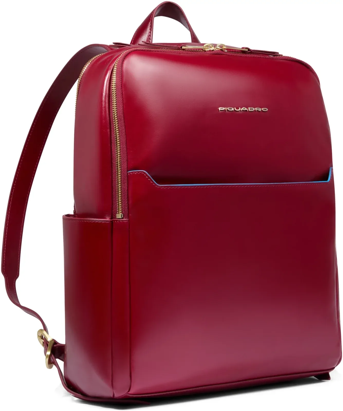 Рюкзак женский Piquadro Blue Square CA6678B2/R красный натур.кожа - фото 2