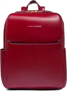 Рюкзак женский Piquadro Blue Square CA6678B2/R красный натур.кожа - фото 8