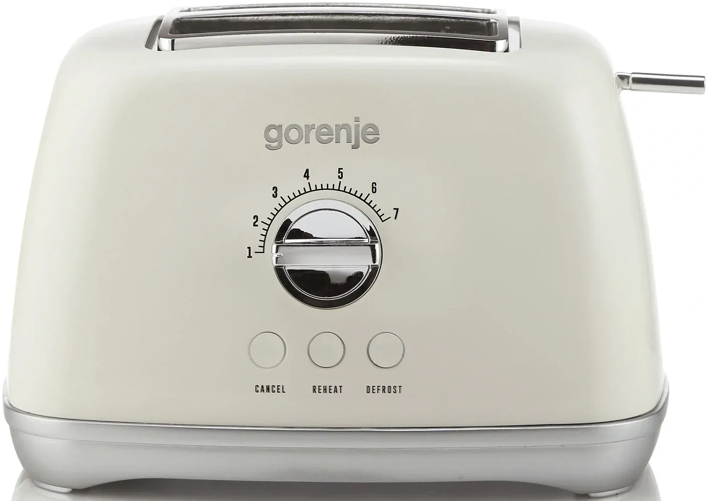 Тостер Gorenje T900RL 1000Вт бежевый/серебристый - фото 1