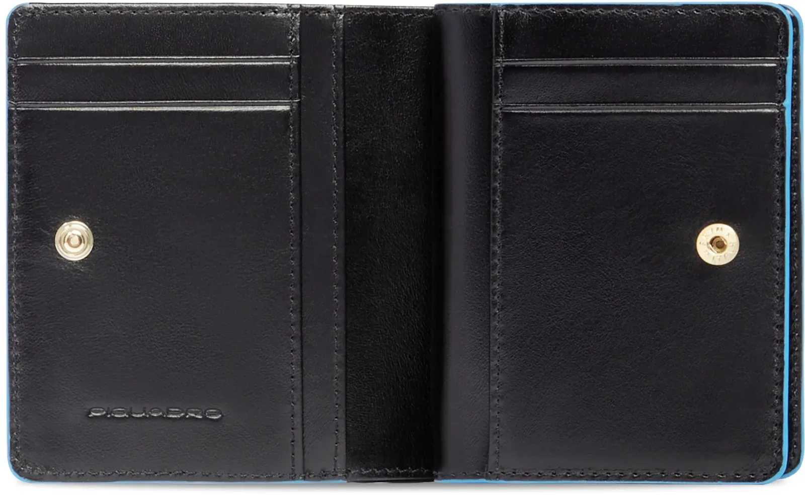 Кошелек женский Piquadro Blue Square PD6660B2R/N черный натур.кожа - фото 4