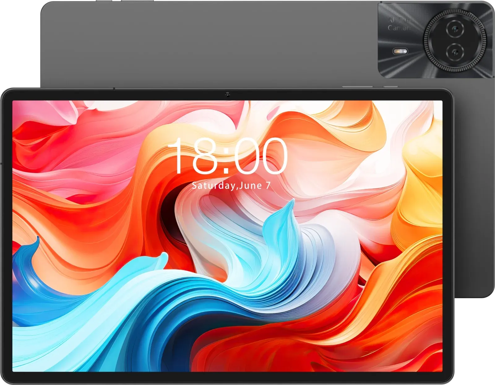 Планшет Teclast T50Plus Tiger T620 2.0 8C RAM6Gb ROM256Gb 10.95 IPS 1920x1200 4G Android 14 серый 13Mpix 8Mpix BT WiFi microSD 1Tb 8000mAh 10hr - фото 1