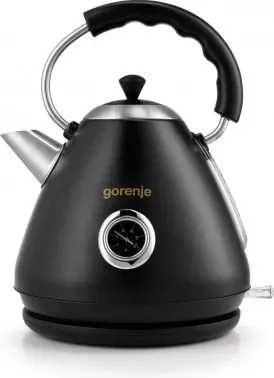 Чайник электрический Gorenje K17CLBK 1.7л. 2200Вт черный корпус: металл/пластик 732748 - фото 4