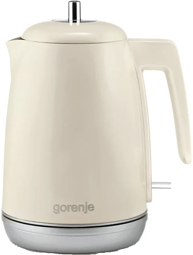 Чайник электрический Gorenje K15RL 1.7л. 2200Вт бежевый корпус: металл/пластик 742730 - фото 1