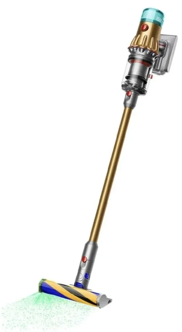 Пылесос Dyson SV46 V12 Detect Slim Absolute 545Вт золотистый/серебристый - фото 1
