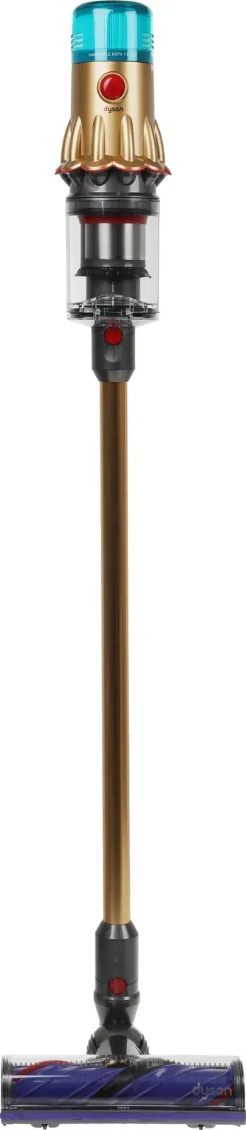 Пылесос Dyson SV46 V12 Detect Slim Absolute 545Вт золотистый/серебристый - фото 3