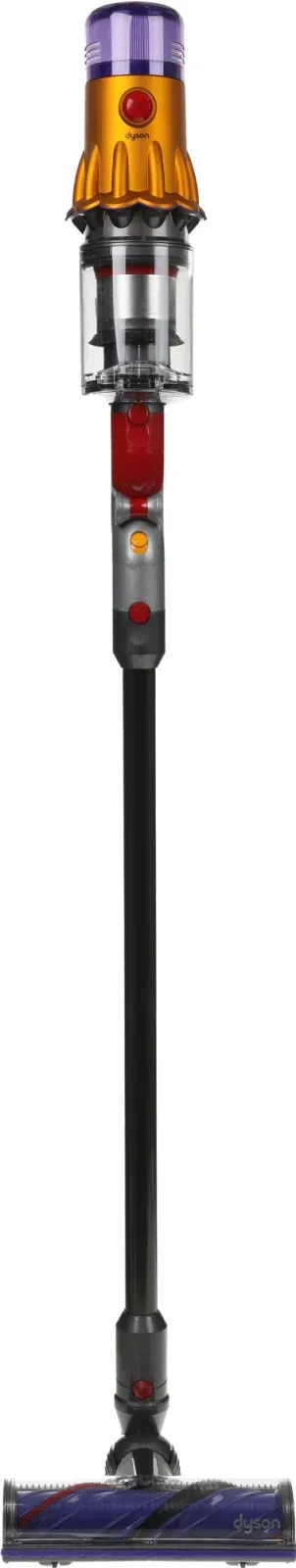 Пылесос Dyson SV46 V12 Detect Slim Absolute 545Вт серебристый/желтый - фото 3