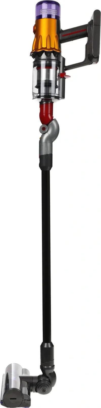 Пылесос Dyson SV46 V12 Detect Slim Absolute 545Вт серебристый/желтый - фото 5