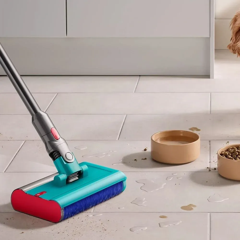 Пылесос Dyson V15S SV47 DT Submarine 660Вт желтый/никель - фото 7