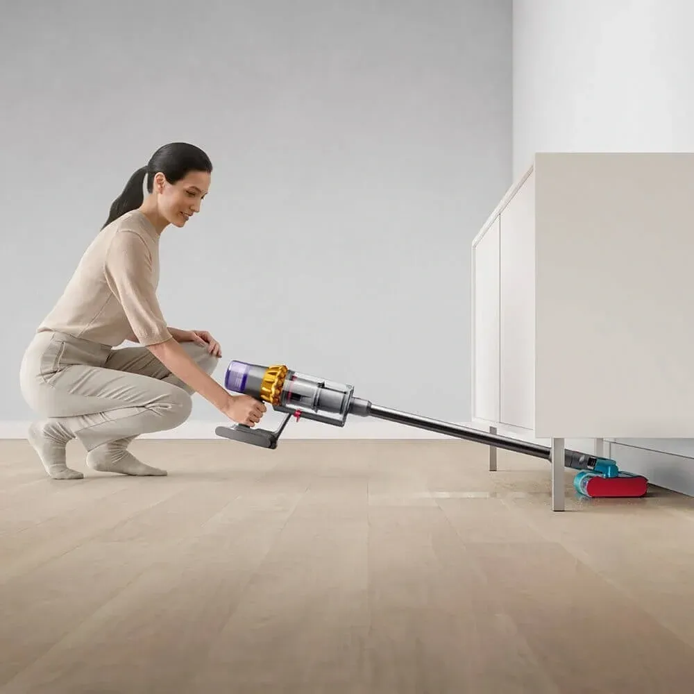 Пылесос Dyson V15S SV47 DT Submarine 660Вт желтый/никель - фото 8