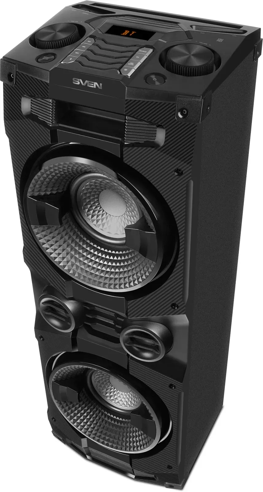 Колонка порт. Sven AC PS-1500 черный 500W 1.0 BT/3.5Jack 10м АС PS-1500 - фото 3