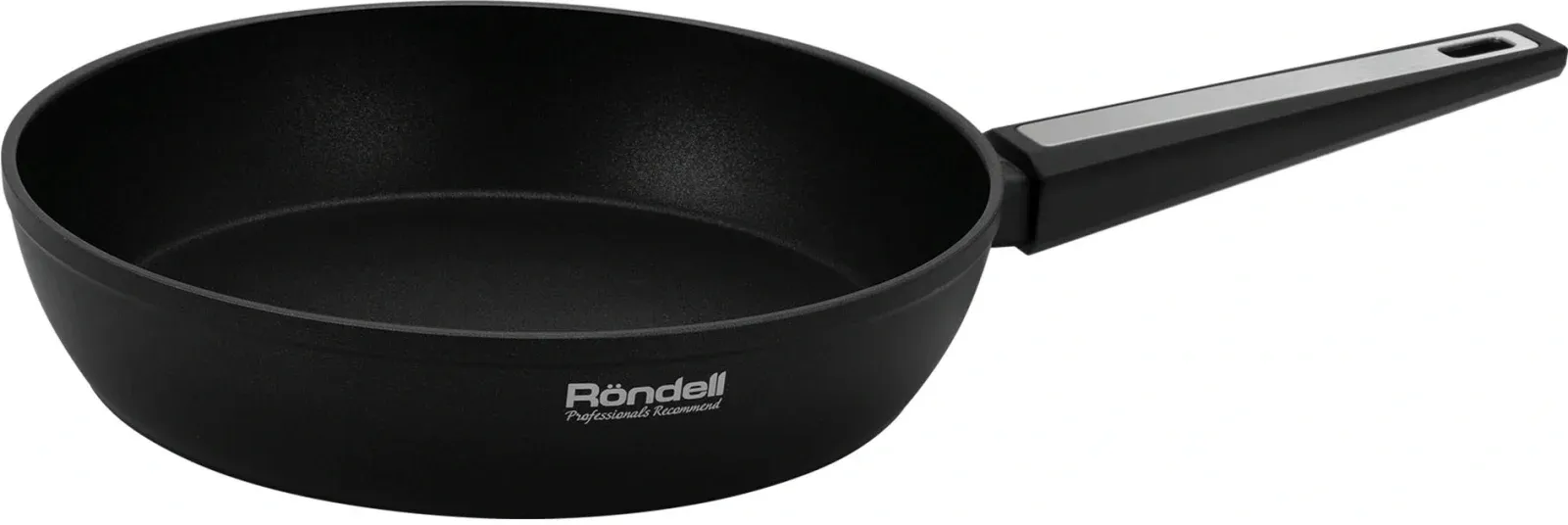 Сковорода Rondell Blitz RDA-1913 круглая 26см покрытие: Xylan Plus ручка несъемная без крышки черный - фото 5