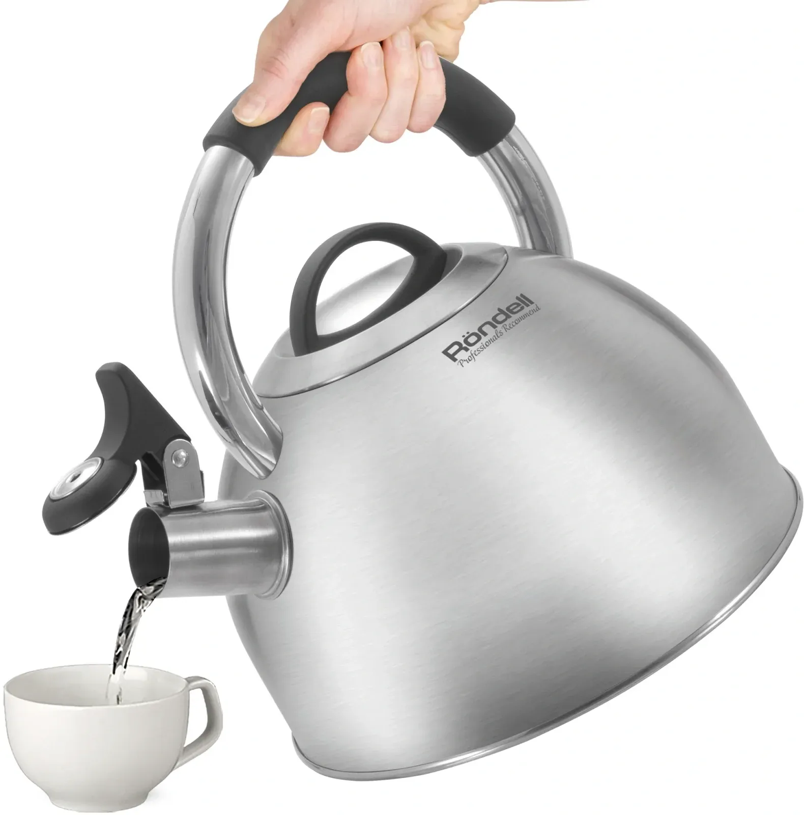 Чайник металлический Rondell Craft RDS-1951 2.5л. стальной, 2.5 л