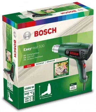 Технический фен Bosch EasyHeat 500 1600Вт темп.300/500С 06032A6020 - фото 6