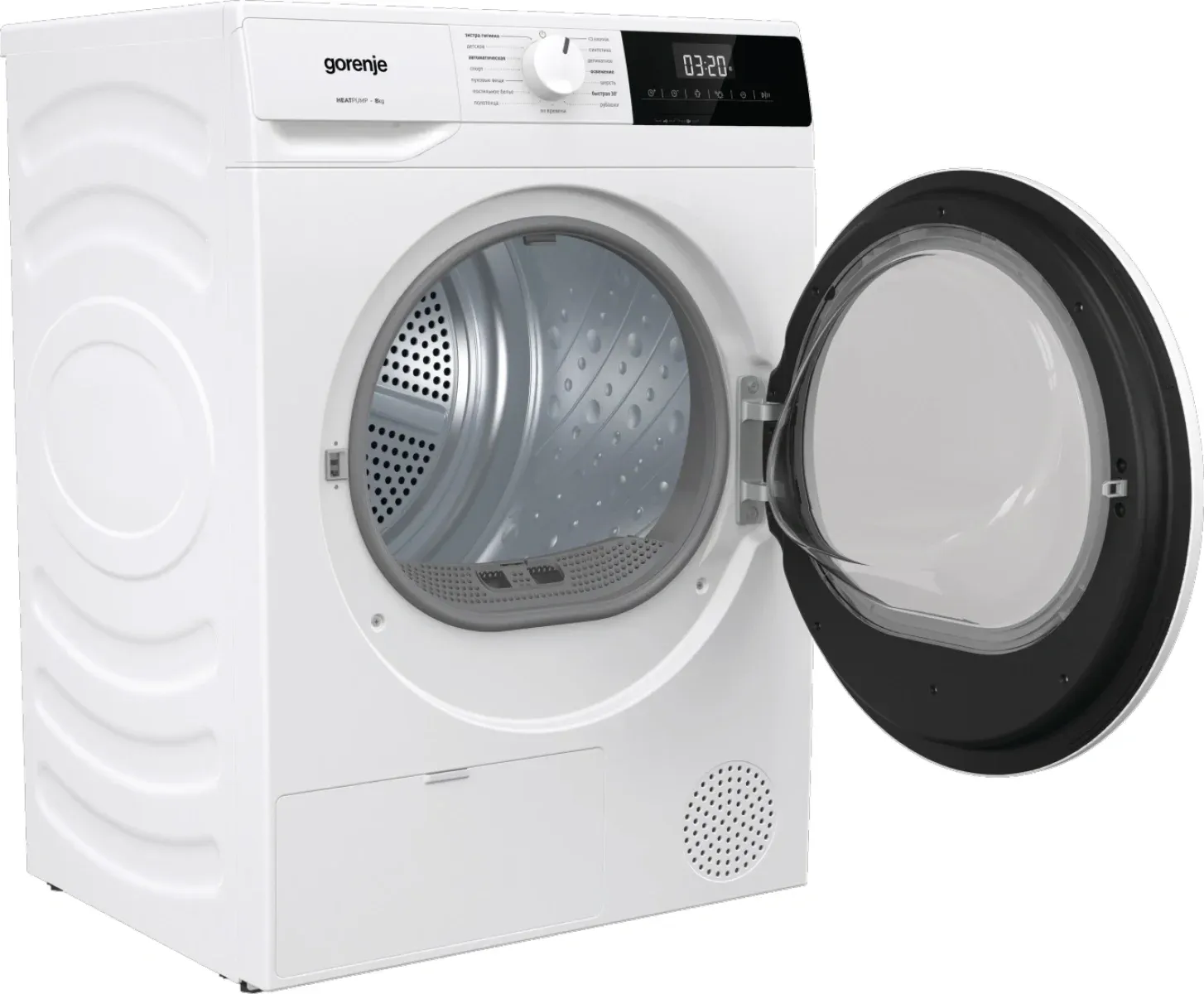 Сушильная машина Gorenje DHNE82/C кл.энер.:A++ макс.загр.:8кг белый - фото 5
