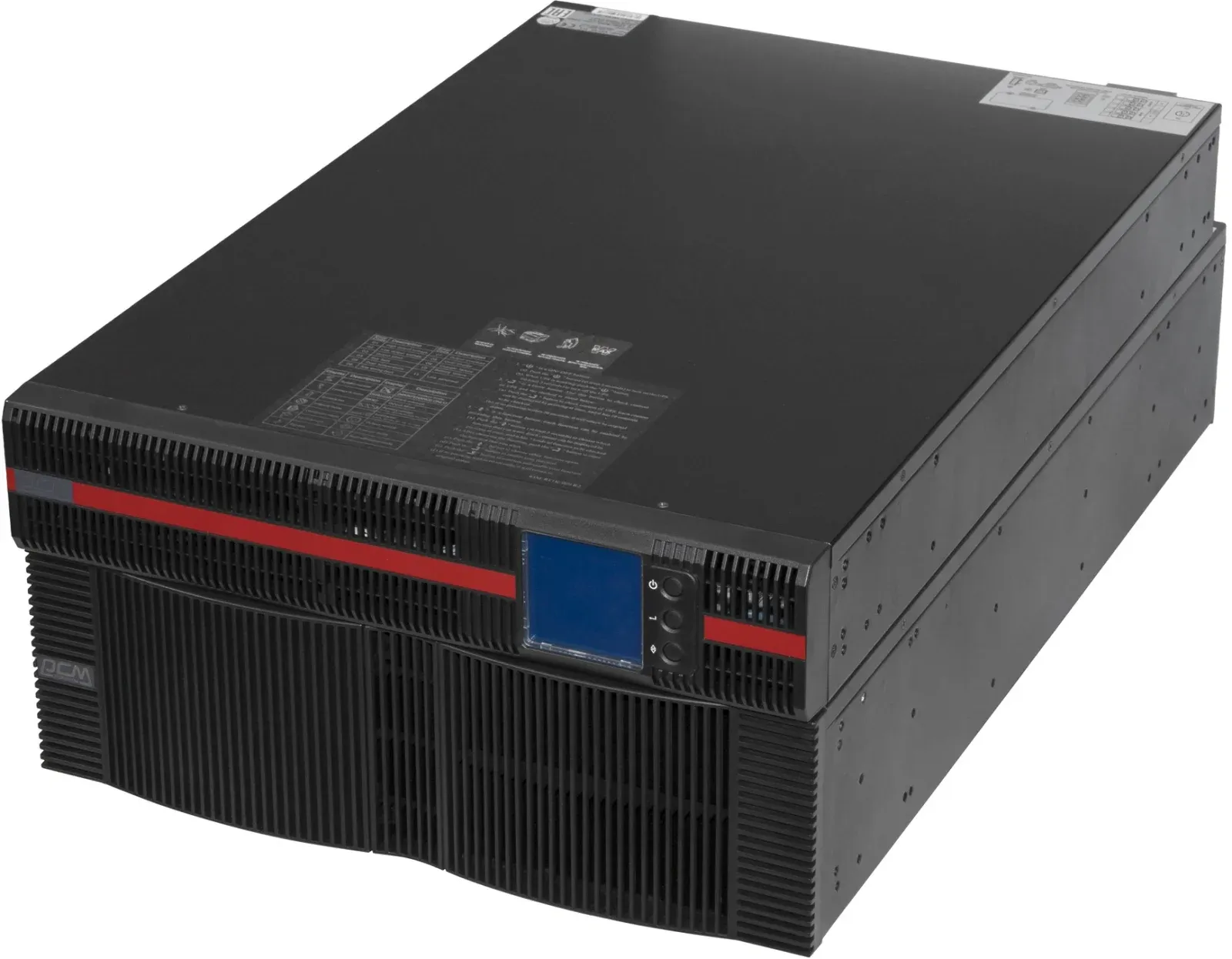 Источник бесперебойного питания Powercom Macan MRT-10K BAT PACK 10000Вт 10000ВА черный - фото 2
