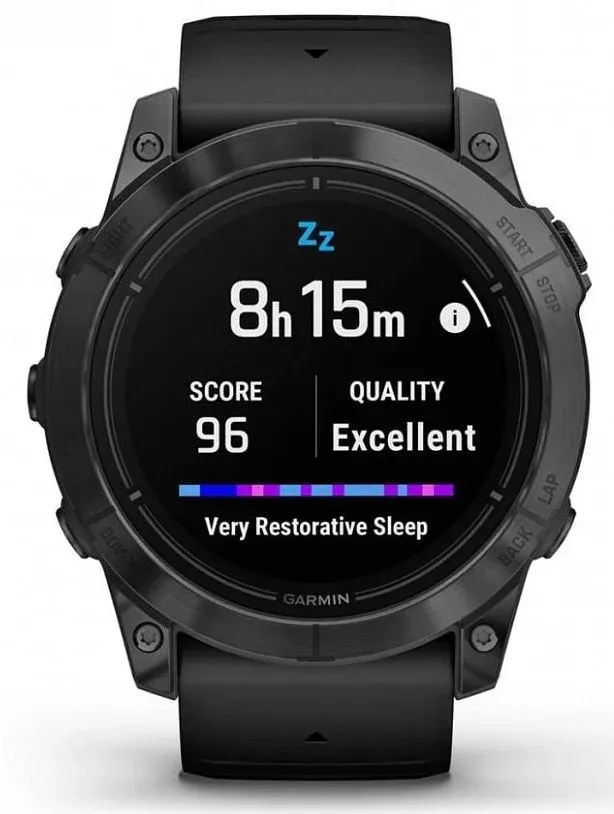 Смарт-часы Garmin Epix Pro gen.2 51мм 1.4 AMOLED корп.серый рем.черный 010-02804-21 - фото 6