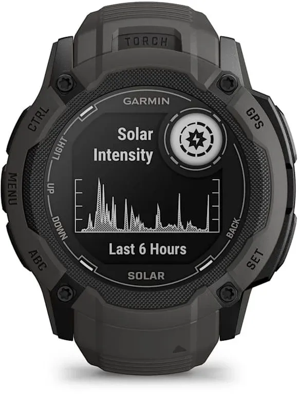 Смарт-часы Garmin Instinct 2X Solar 50мм 1 MIP корп.черный рем.черный 010-02805-00 - фото 5