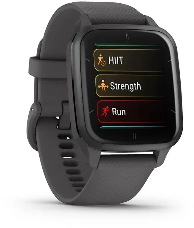 Смарт-часы Garmin Venu Sq 2 35.9мм 1.4 AMOLED корп.серый рем.серый 010-02701-10 - фото 5