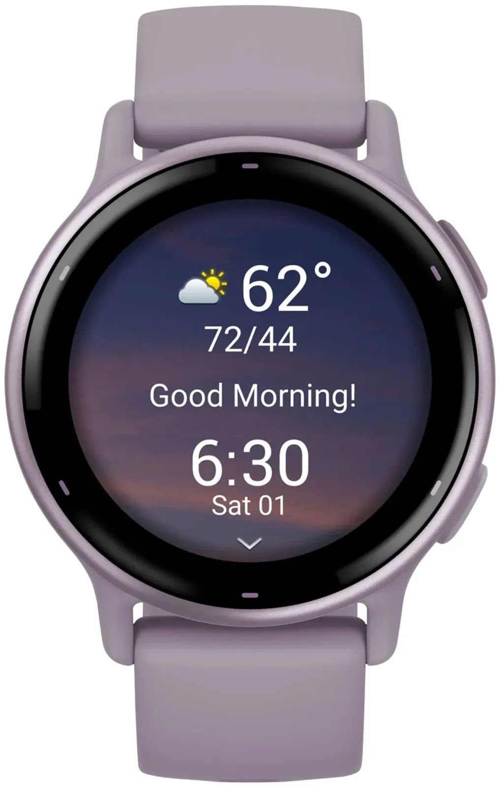 Смарт-часы Garmin Vivoactive 5 30.4мм 1.2 AMOLED корп.сиреневый рем.сиреневый разм.брасл.:125-190мм 010-02862-13 - фото 3