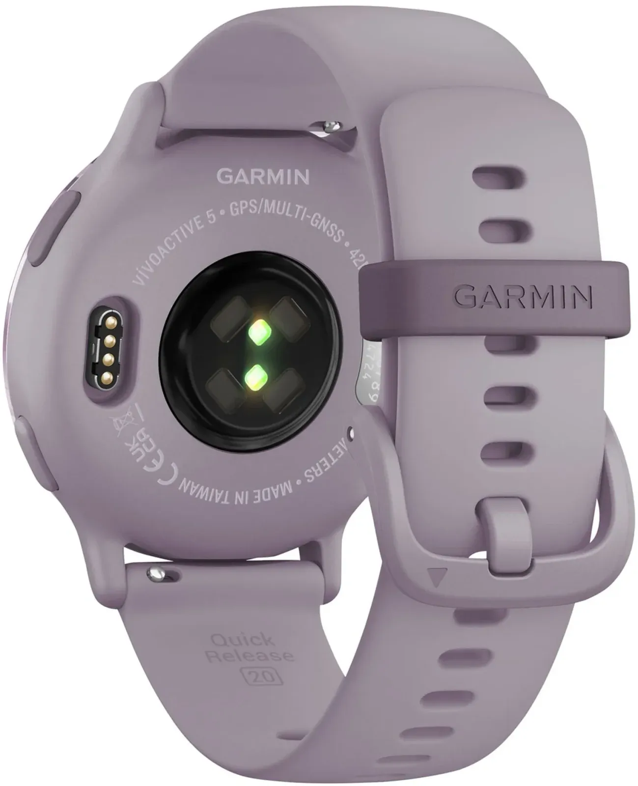 Смарт-часы Garmin Vivoactive 5 30.4мм 1.2 AMOLED корп.сиреневый рем.сиреневый разм.брасл.:125-190мм 010-02862-13 - фото 7