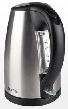 Чайник электрический Vitek VT-7002 1.8л. 2200Вт прозрачный/черный корпус: стекло/пластик - фото 5