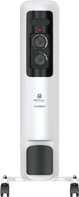 Радиатор масляный Royal Clima GUARDA ROR-GU11-2500M 2500Вт белый/серый - фото 4
