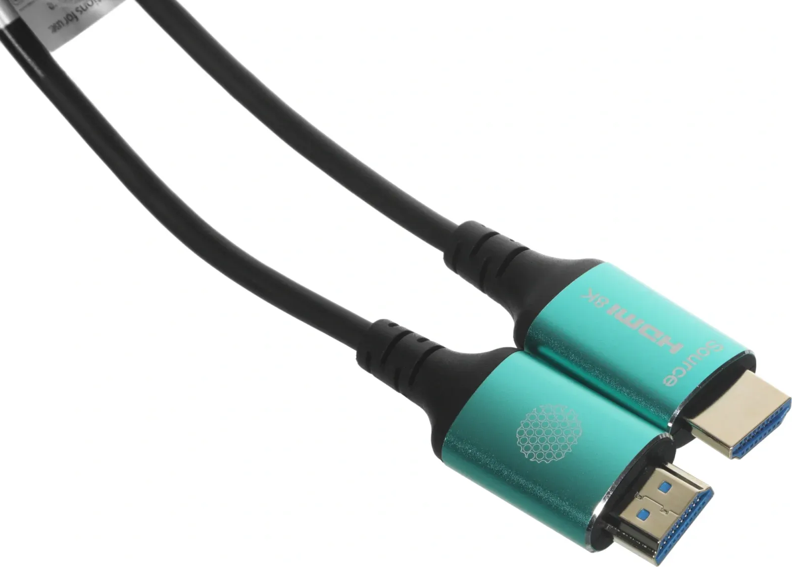 Кабель аудио-видео Cactus CS-HDMI-AOC-2.1-20 HDMI m/HDMI m 20м. позолоч.конт. черный - фото 2