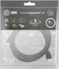 Кабель аудио-видео Cactus CS-DP-DP-1.4-3 DisplayPort m/DisplayPort m 3м. позолоч.конт. черный - фото 7