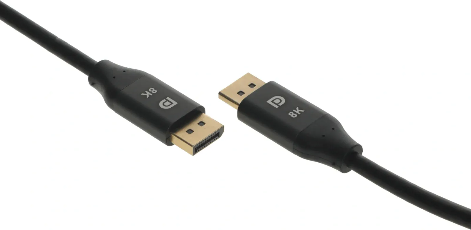 Кабель аудио-видео Cactus CS-DP-DP-1.4-5 DisplayPort m/DisplayPort m 5м. позолоч.конт. черный - фото 4