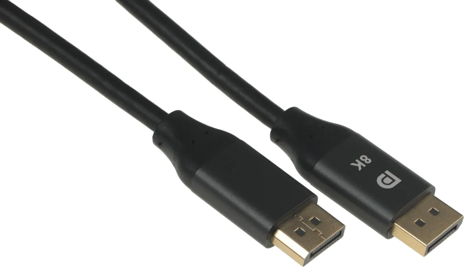 Кабель аудио-видео Cactus CS-DP-DP-1.4-5 DisplayPort m/DisplayPort m 5м. позолоч.конт. черный - фото 5