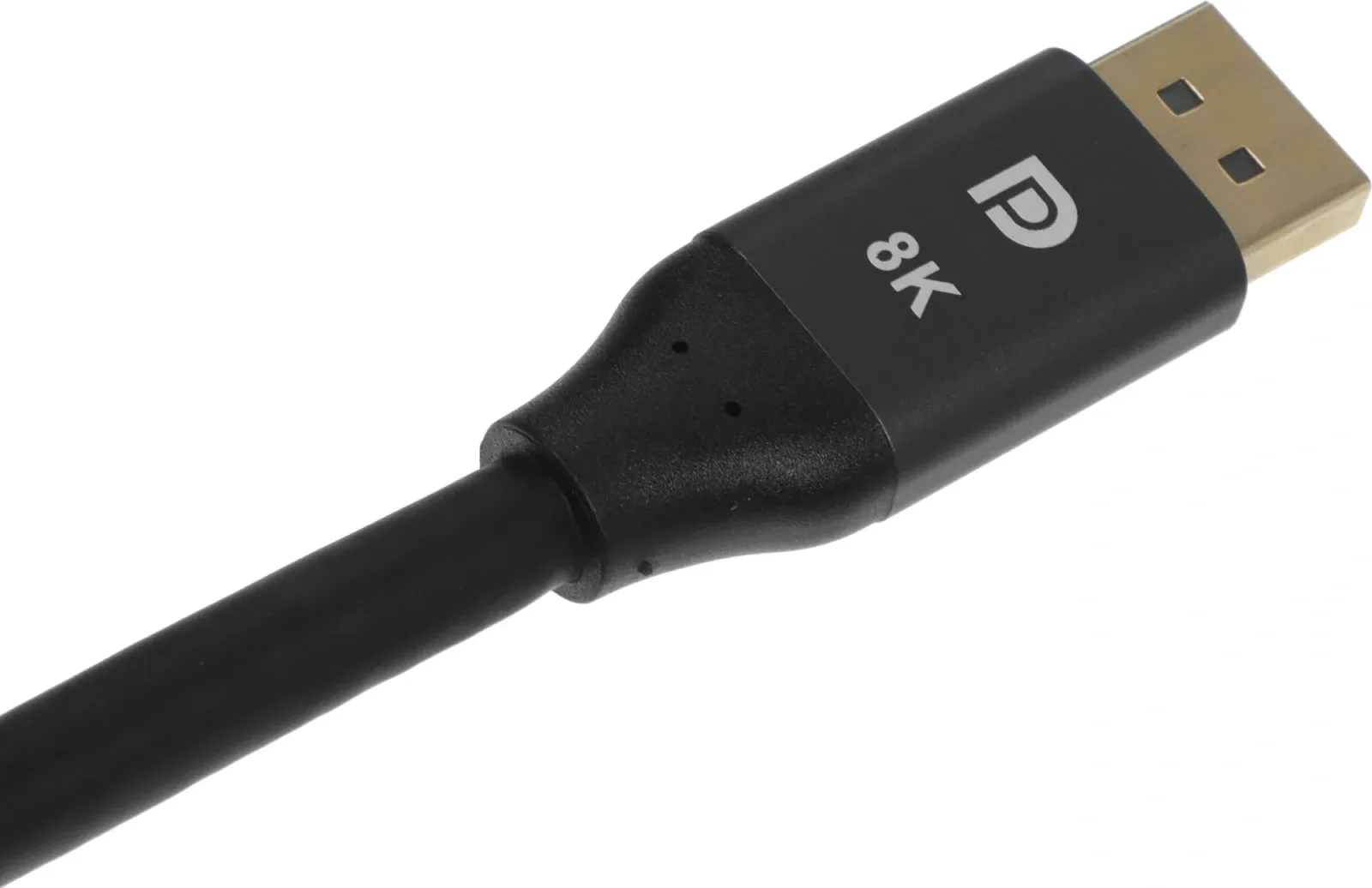 Кабель аудио-видео Cactus CS-DP-DP-1.4-10 DisplayPort m/DisplayPort m 10м. позолоч.конт. черный - фото 3