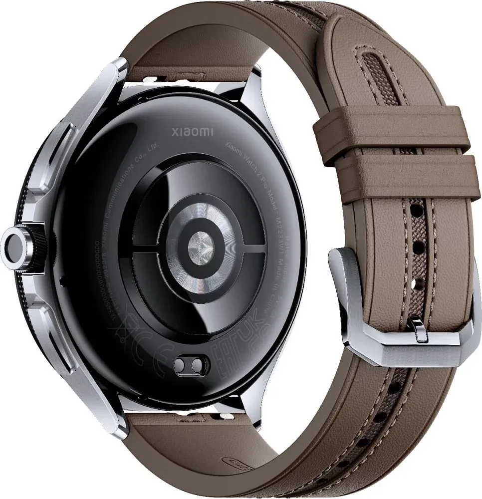 Смарт-часы Xiaomi Watch 2 Pro 46мм 1.43 AMOLED корп.серебристый рем.коричневый разм.брасл.:135-205мм BHR7210GL - фото 6