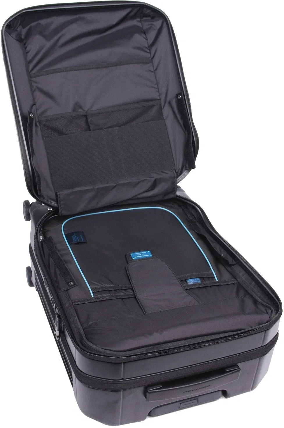Чемодан Piquadro PQ LIGHT BV6700PQL/NO 23x55x40см поликарбонат черный - фото 8