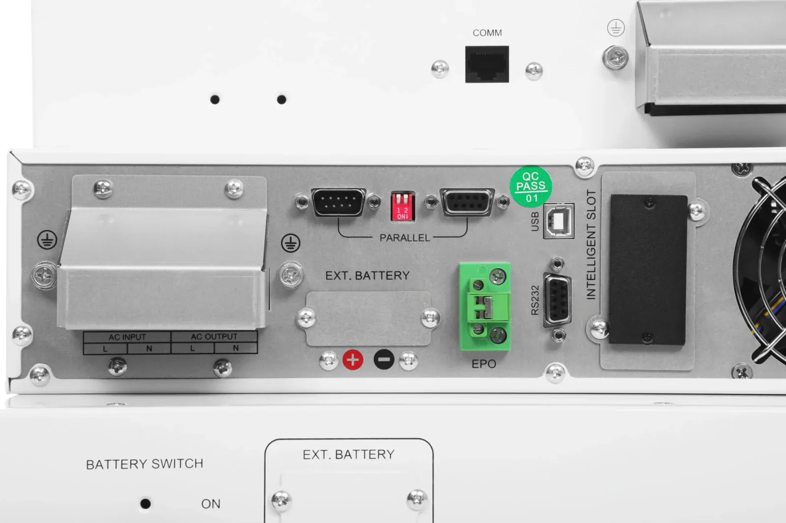 Источник бесперебойного питания Ippon Na+ RTA 6K 6000Вт 6000ВА белый - фото 7